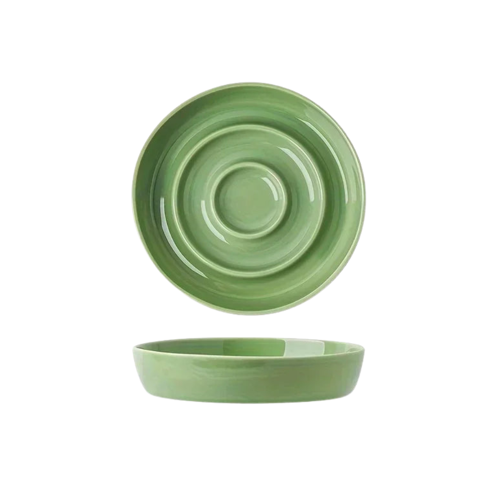 Ceramic Cat Dog Slow Food