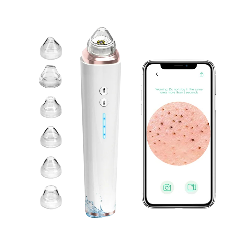 Visual Pore Cleaning With Camera
