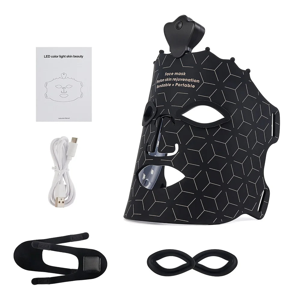 3D Facial Beauty LED Therapy Mask