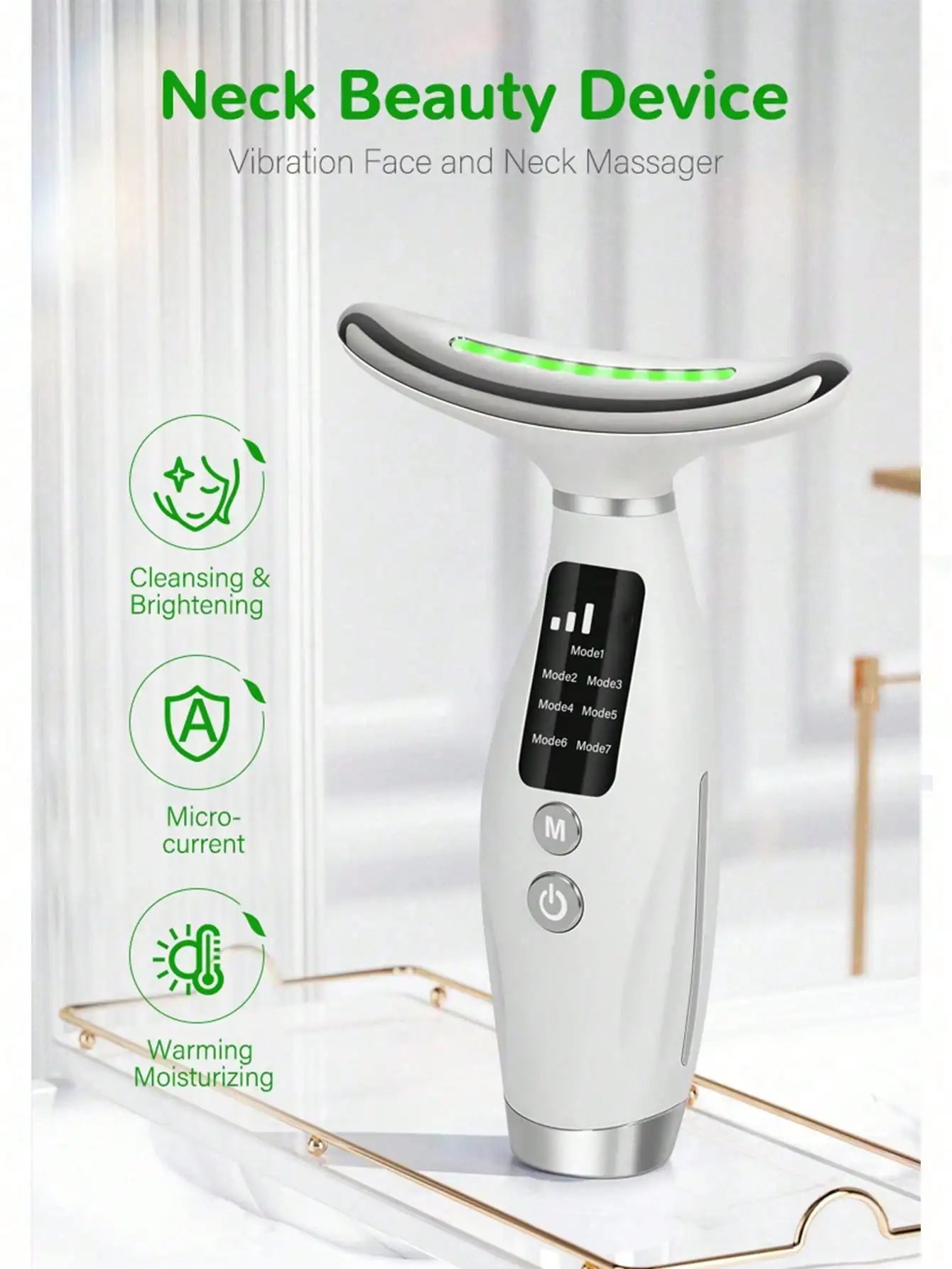 Color Light Face And Neck Beauty Device