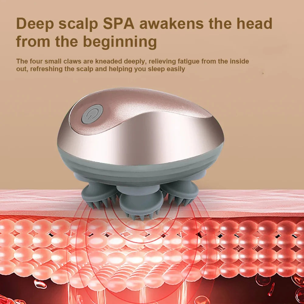 The Calm Pulse Scalp Massager