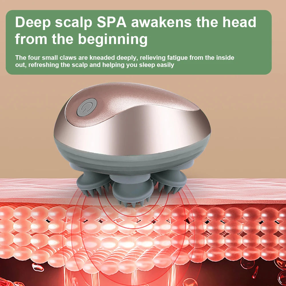 The Calm Pulse Scalp Massager
