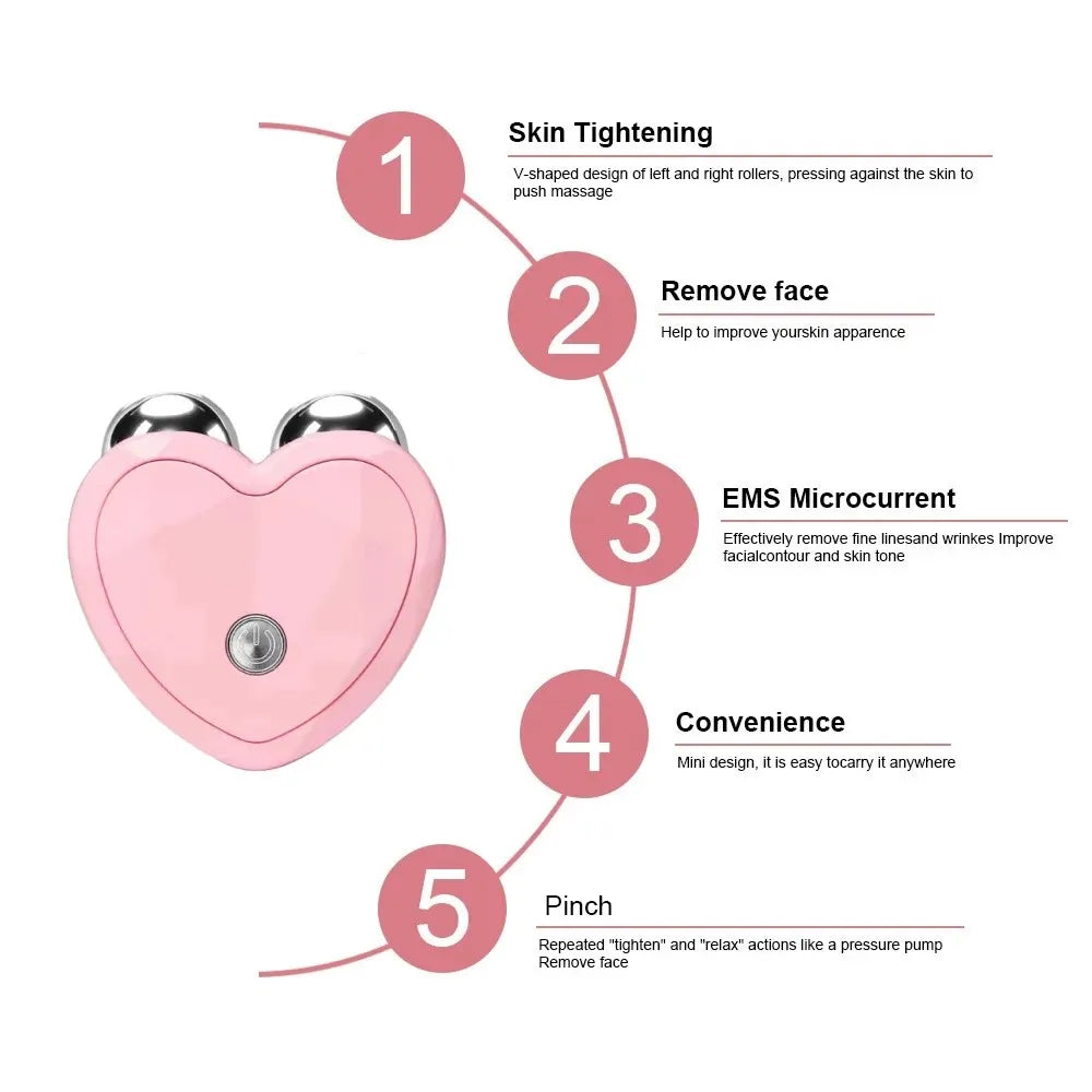 EMS Face Lifting Mini Roller