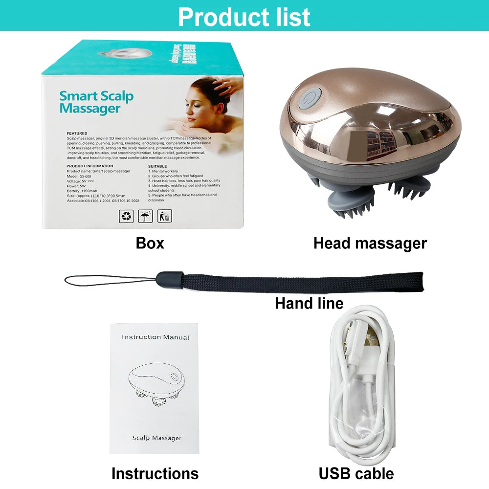The Calm Pulse Scalp Massager