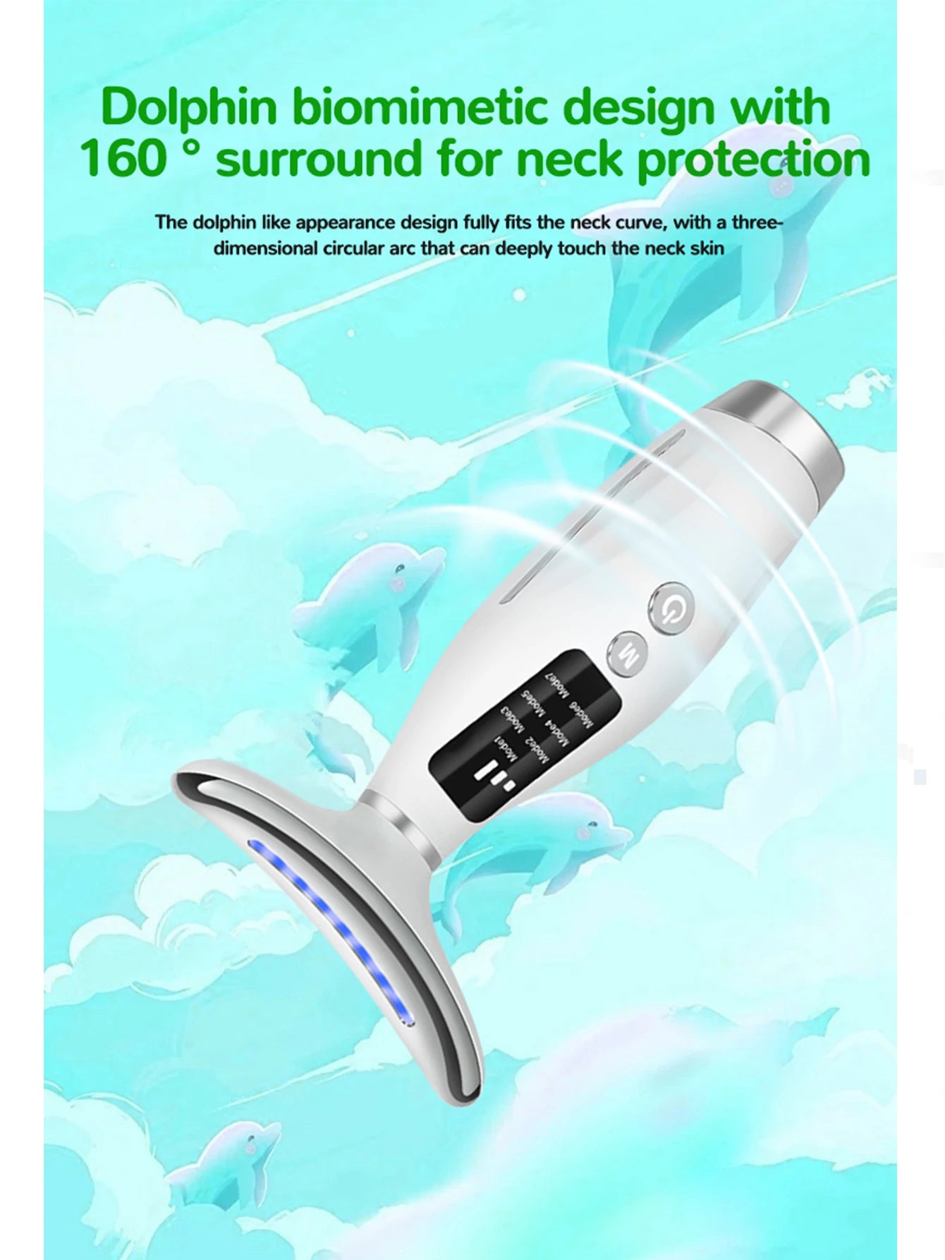 Color Light Face And Neck Beauty Device