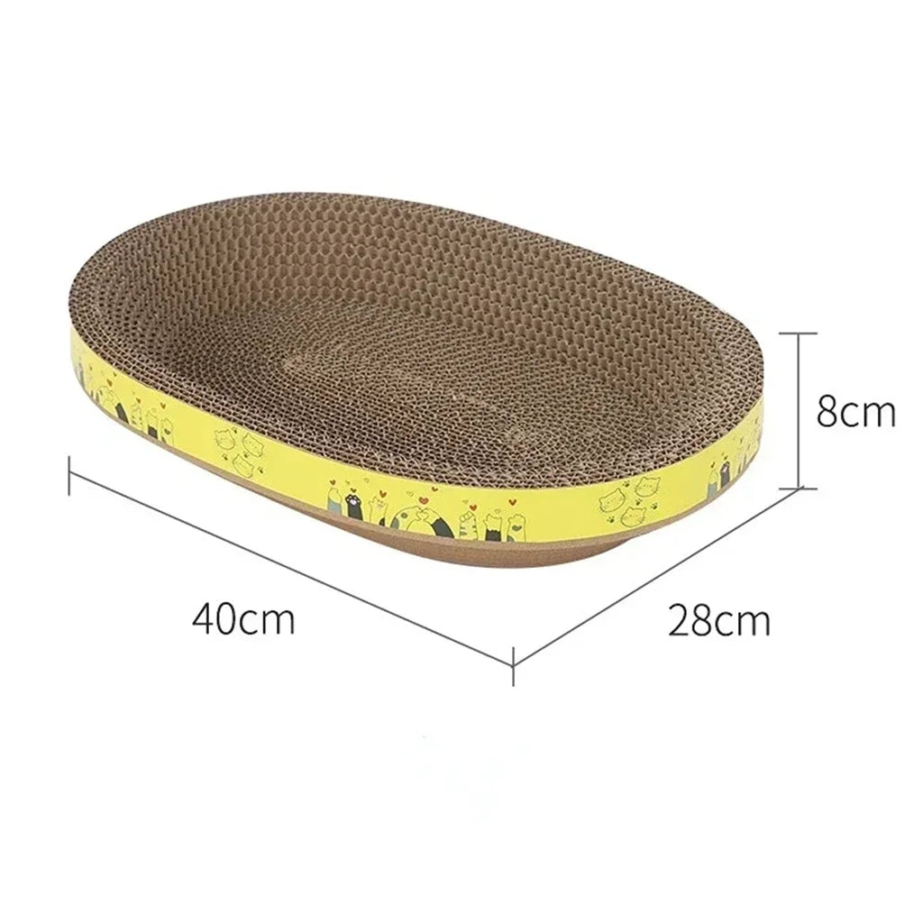 Cat Scratching Nest Board