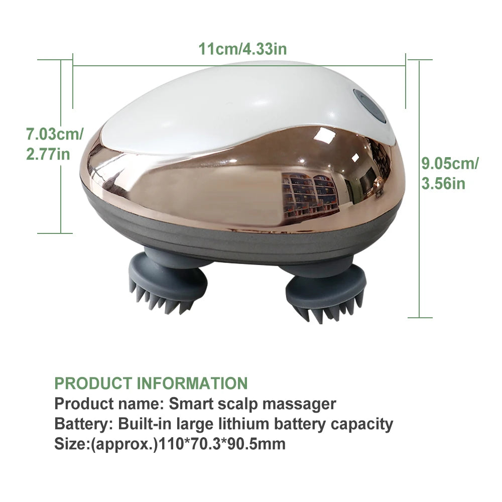 The Calm Pulse Scalp Massager