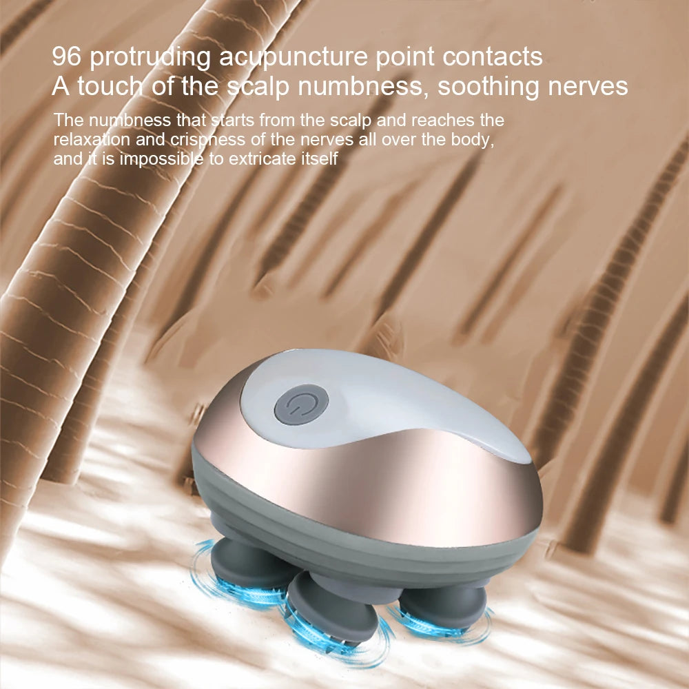 The Calm Pulse Scalp Massager