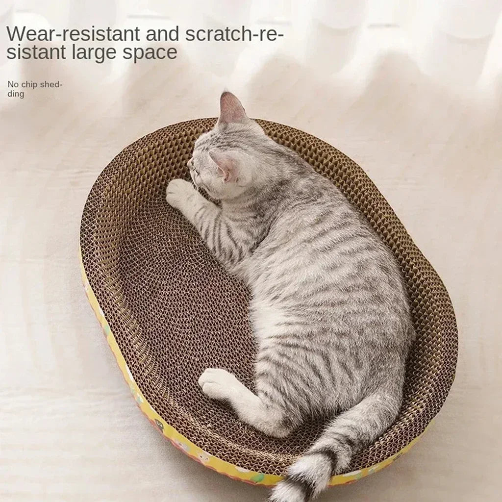 Cat Scratching Nest Board