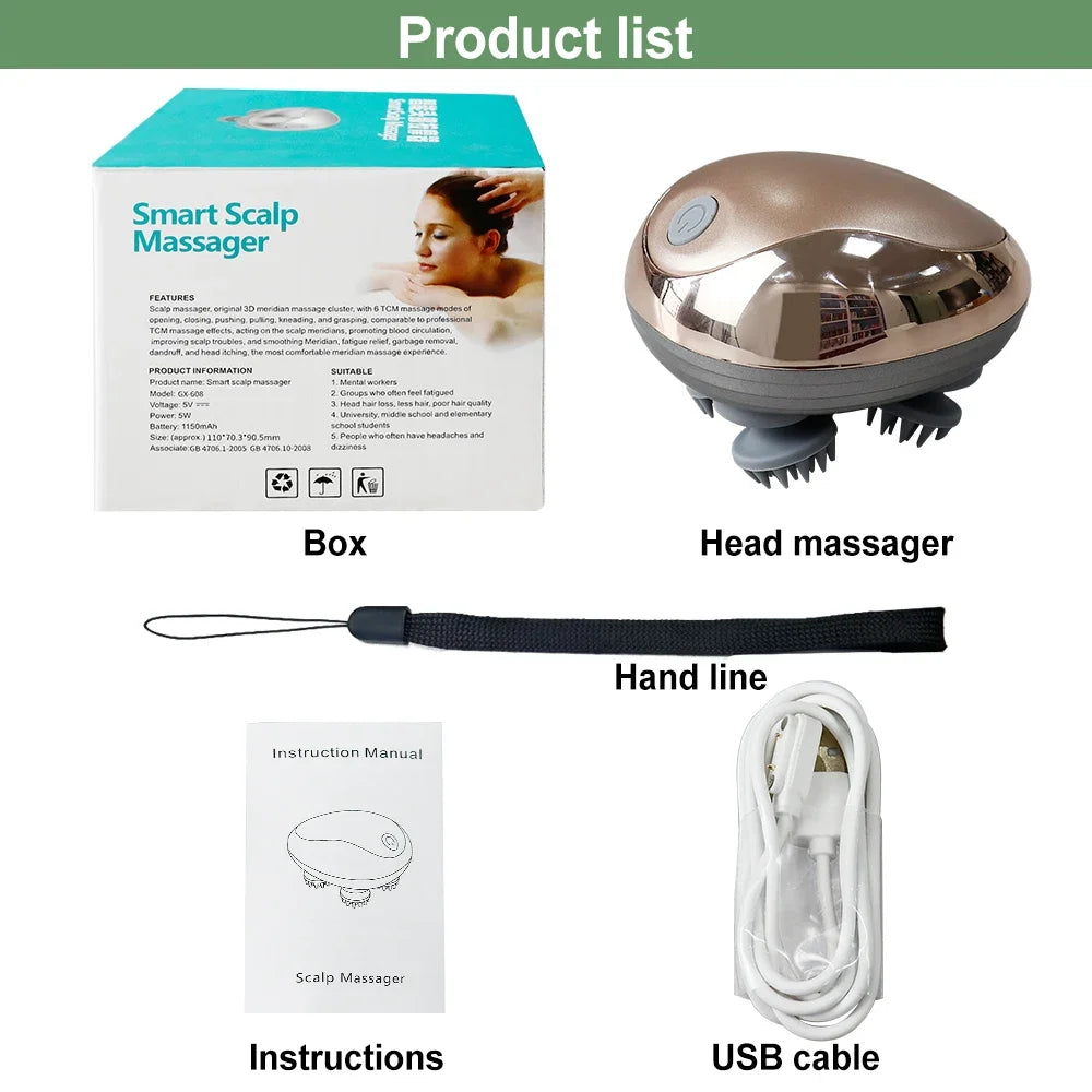 The Calm Pulse Scalp Massager